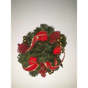 Christmas wreath.